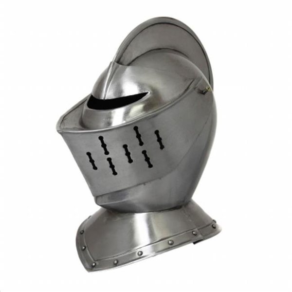 Wall-To-Wall Antique Replica Medieval Early Renaissance Armored Knight Close Helmet WA918627